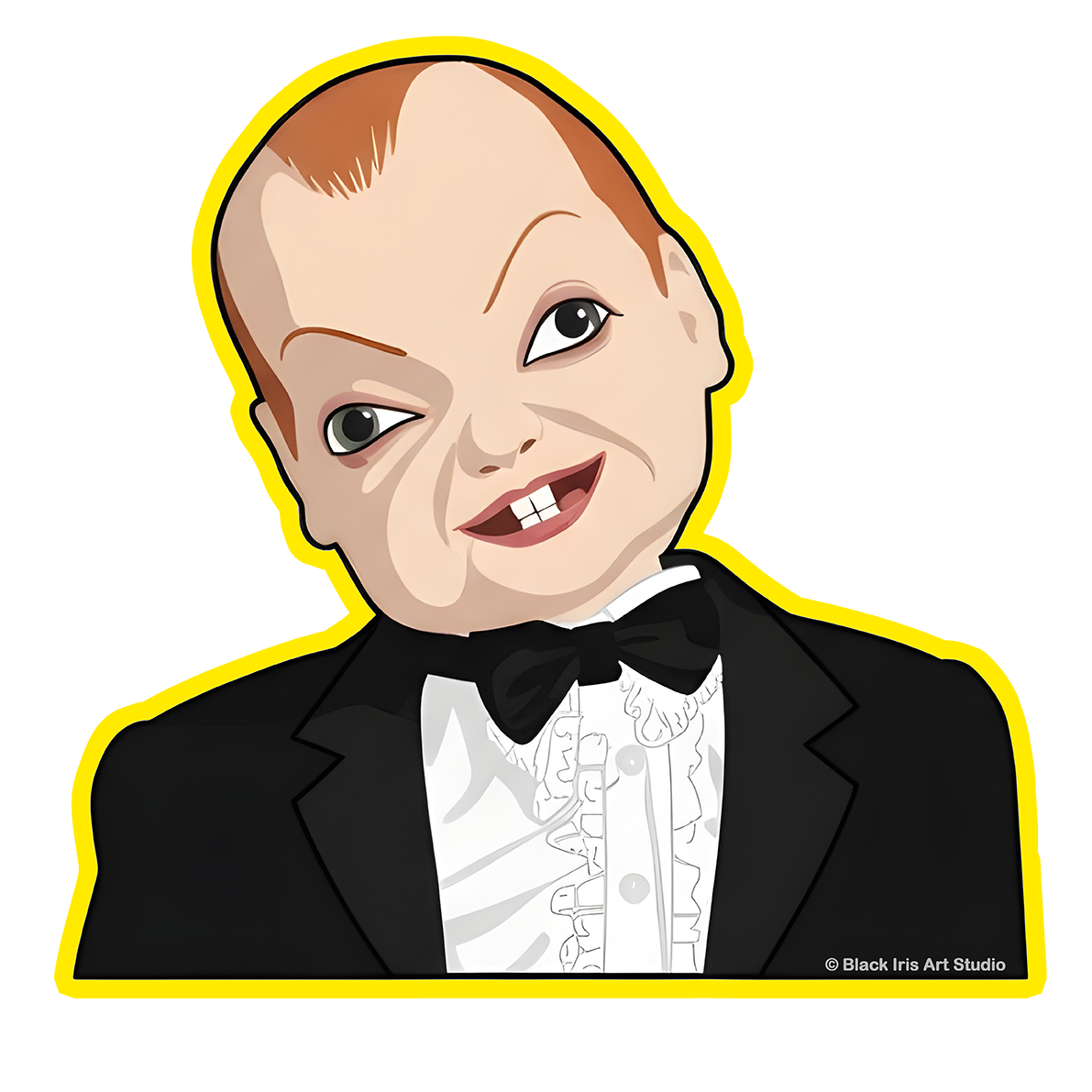 Sticker - Deep Red 3