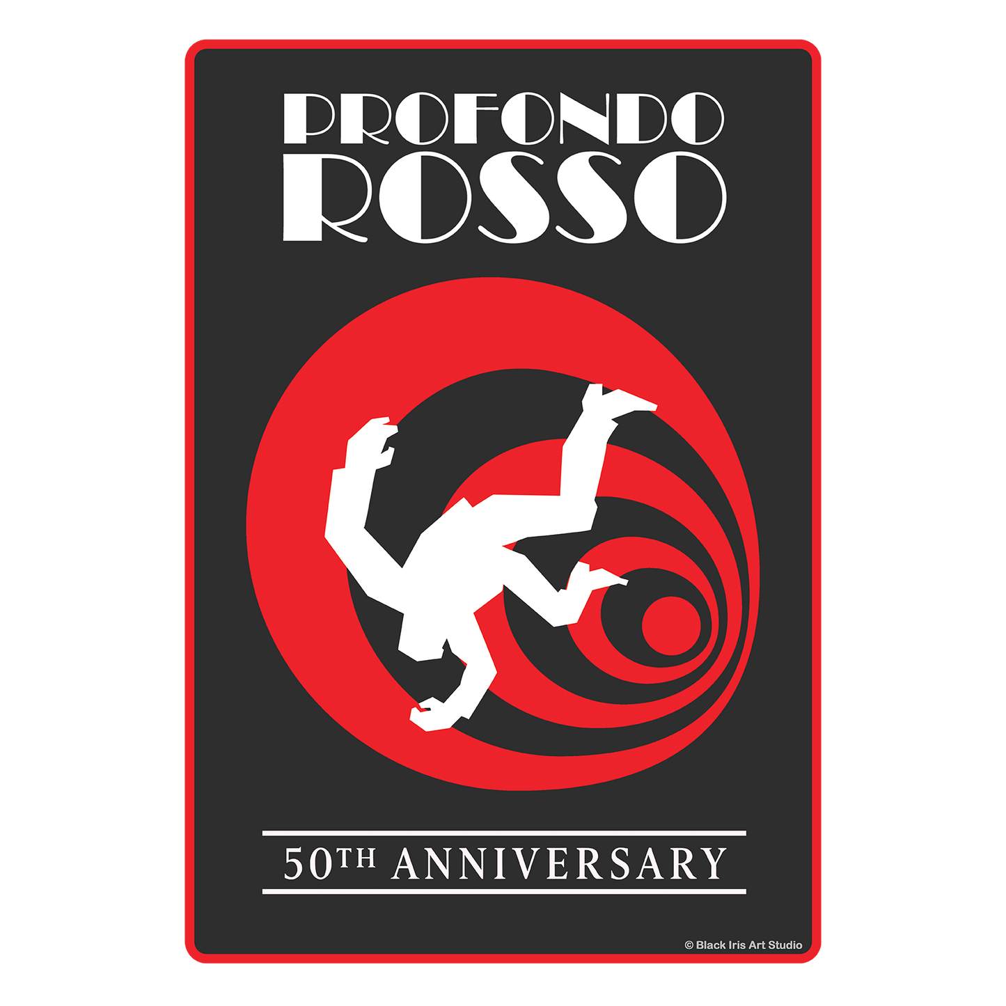 Sticker - Deep Red 4