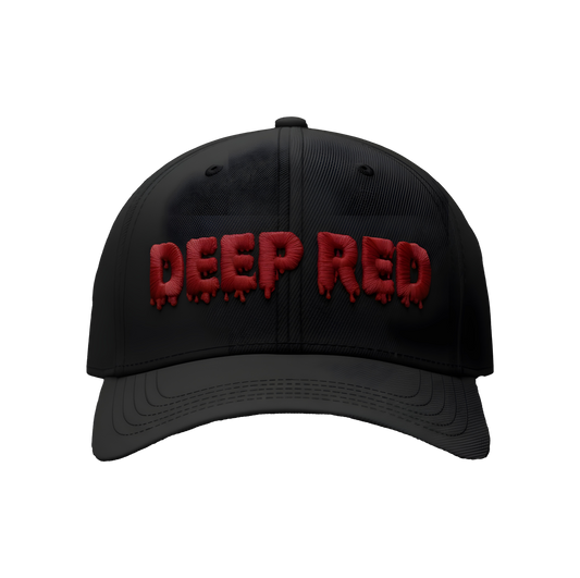 Deep Red - Unstructured Hat