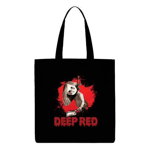 Deep Red Tote Bag