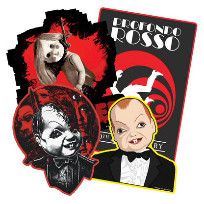 Deep Red Sticker Pack