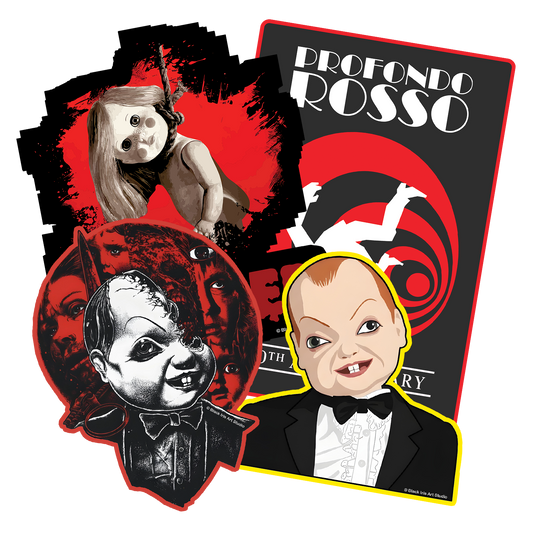 Deep Red Sticker Pack